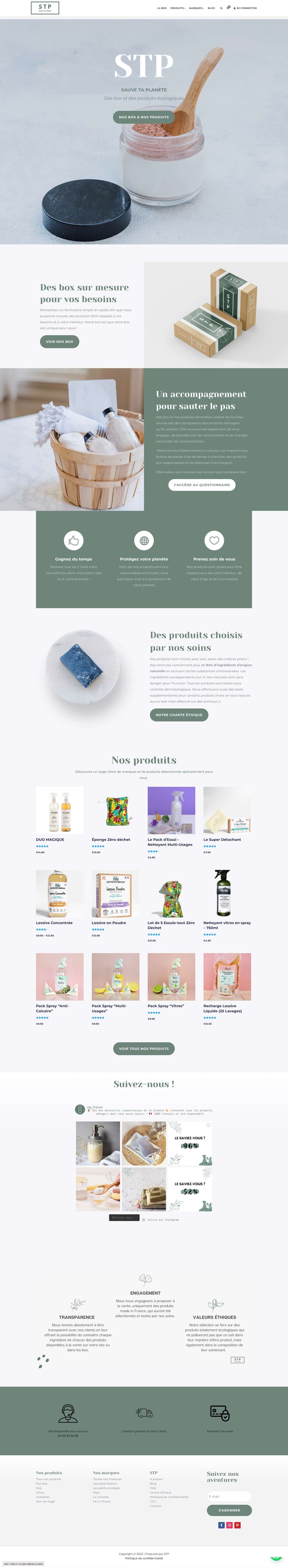 Création de site web e commerce stratup