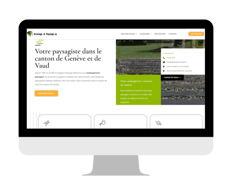 Réalisation site web par freelance en Suisse