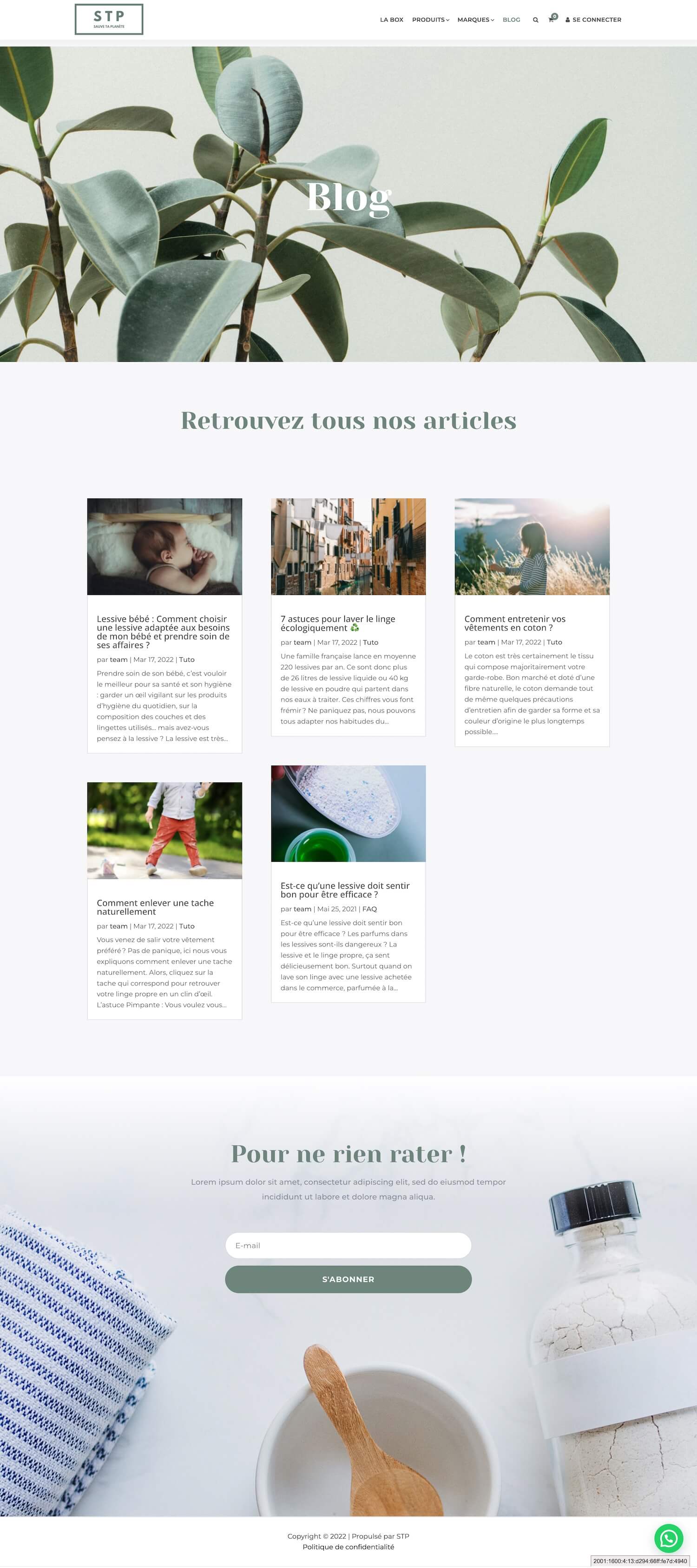Création de site web e commerce stratup