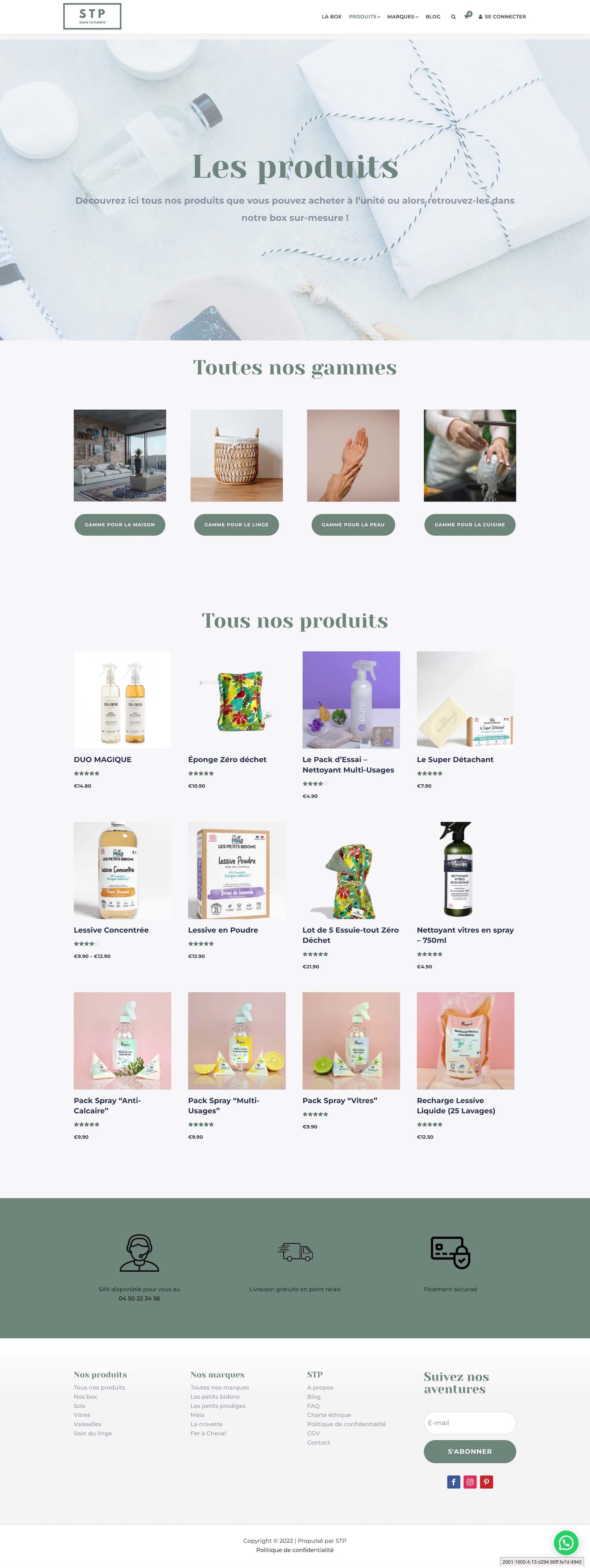 Création de site web e commerce stratup