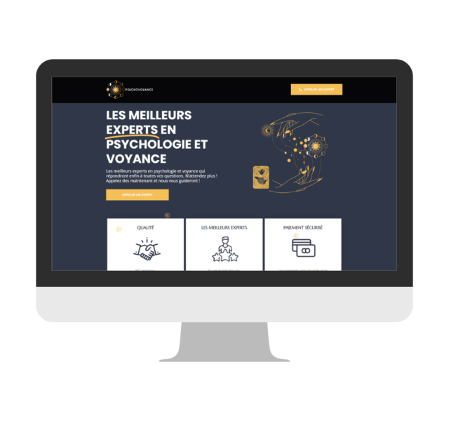 Psychovoyance - Création de site