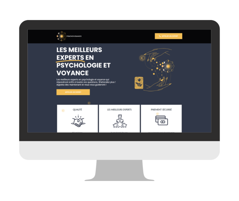 Psychovoyance - Création de site